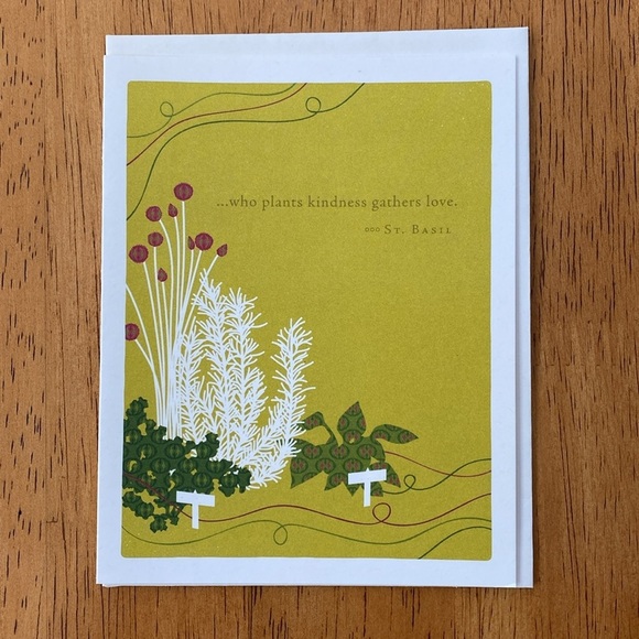 Compendium Positively Green Love & Friendship Card and Envelope - Picture 2 of 4